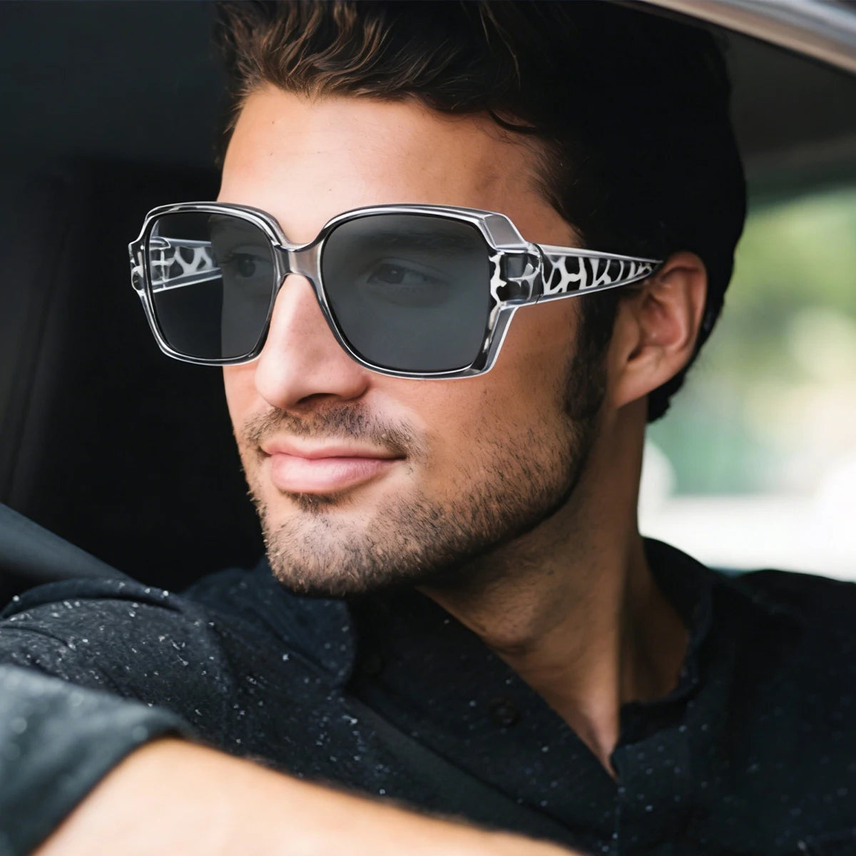 VOPHA Oversized Fit-Over Sunglasses UV400 Unisex 2-Pack Fit-Over Sunglasses Qst