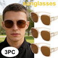 VOPHA 3-Pack Polarized Fit-Over Sunglasses UV400 Unisex Fit-Over Sunglasses Qst 3PC