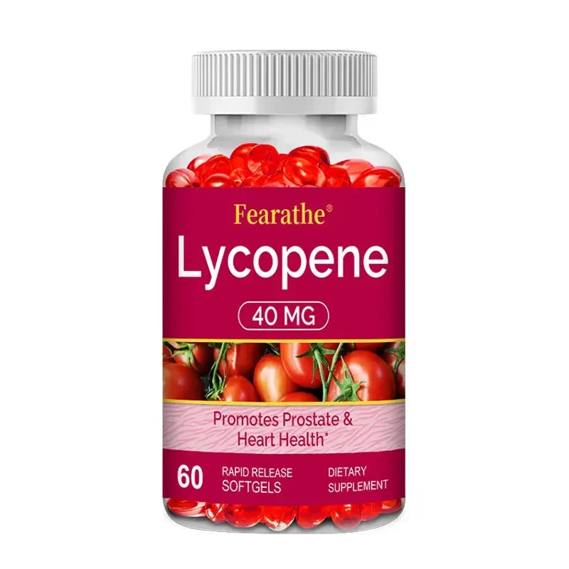VITALXTRA Lycopene 40mg Softgels – Antioxidant & Immune Support Antioxidant Supplement Qst 60 count-1bottle