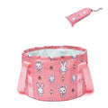 Portable Foldable Basin Camping Wash Tub & Fishing Bucket Foldable Camping Basin Qme CF084-3