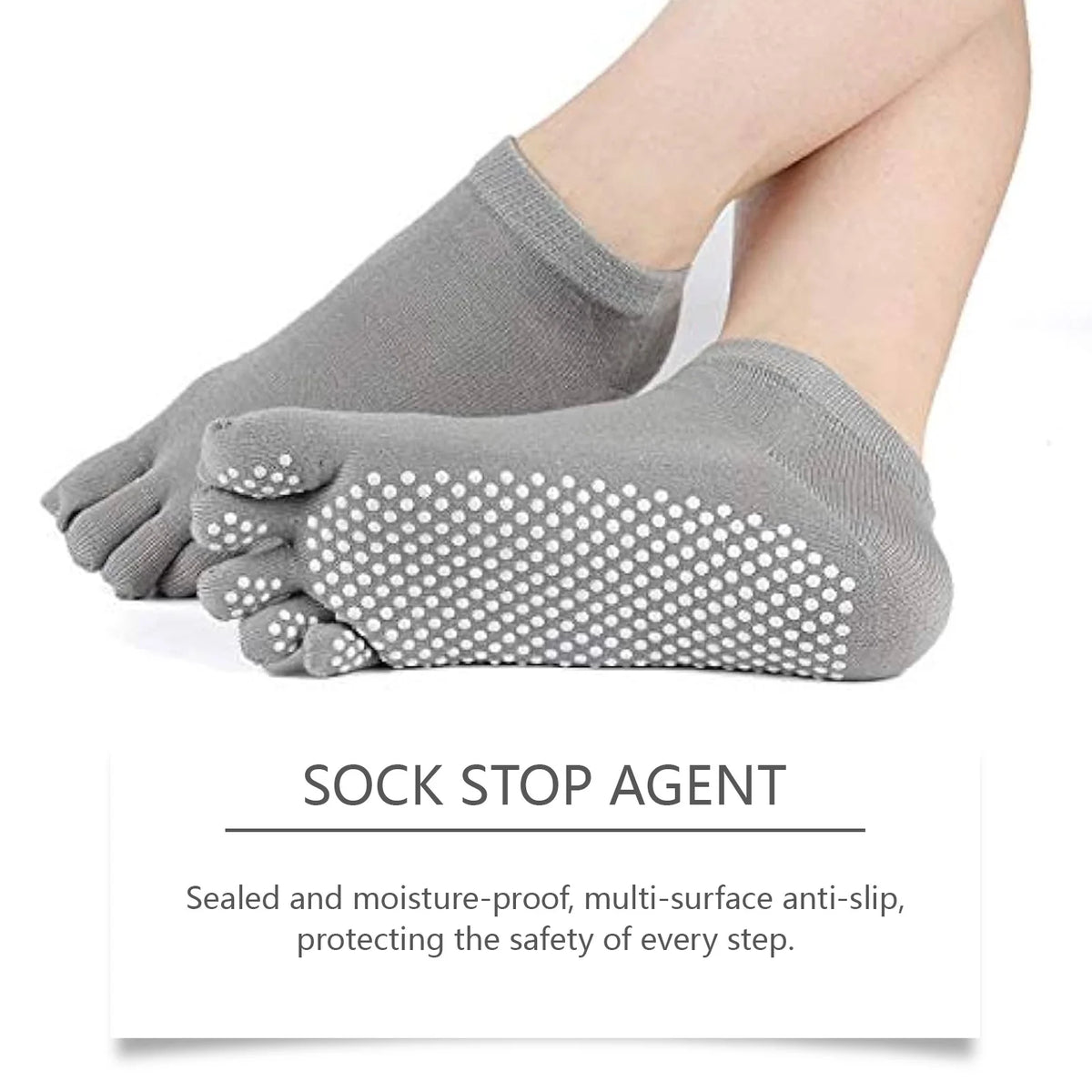 Anti-Slip Sock Stop Glue – Silicone Sole & Heel Protector 50ml Anti-Slip Sock Glue Qst