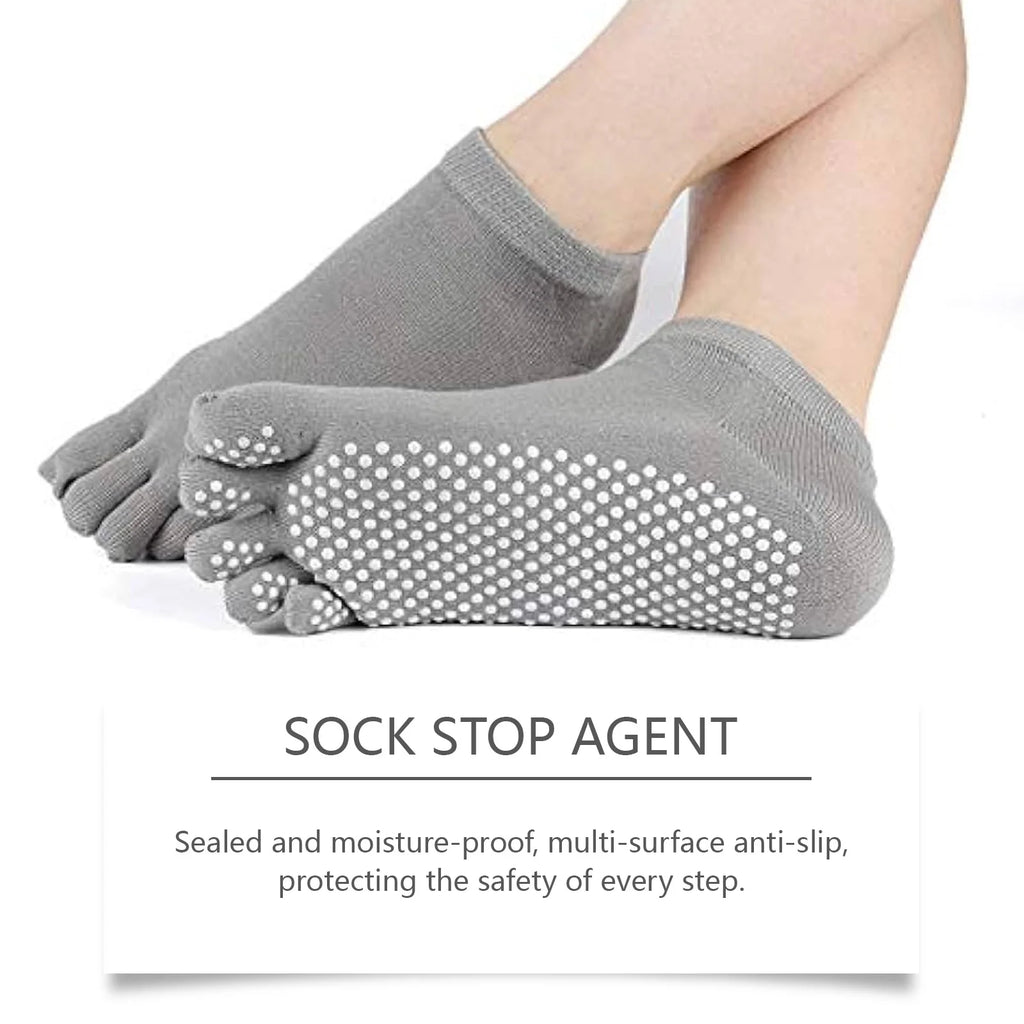 Anti-Slip Sock Stop Glue | Silicone Sole & Heel Protector 50ml Anti-Slip Sole Adhesive Qst