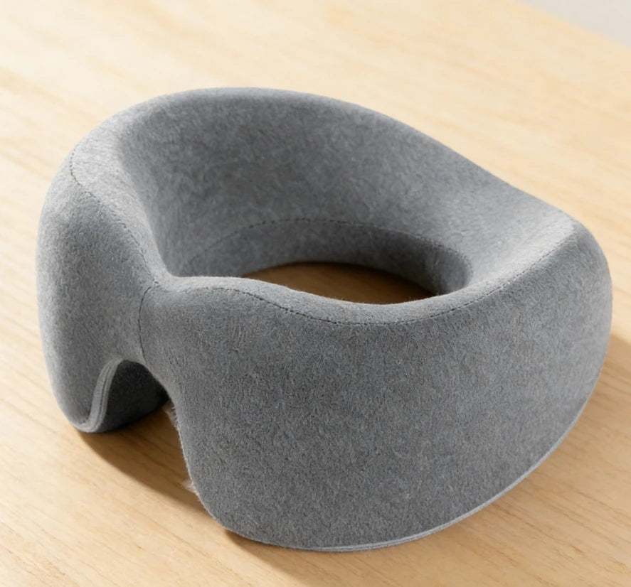 Memory Foam Face Down Pillow – Ergonomic Prone Headrest Massage Prone Pillow Qst