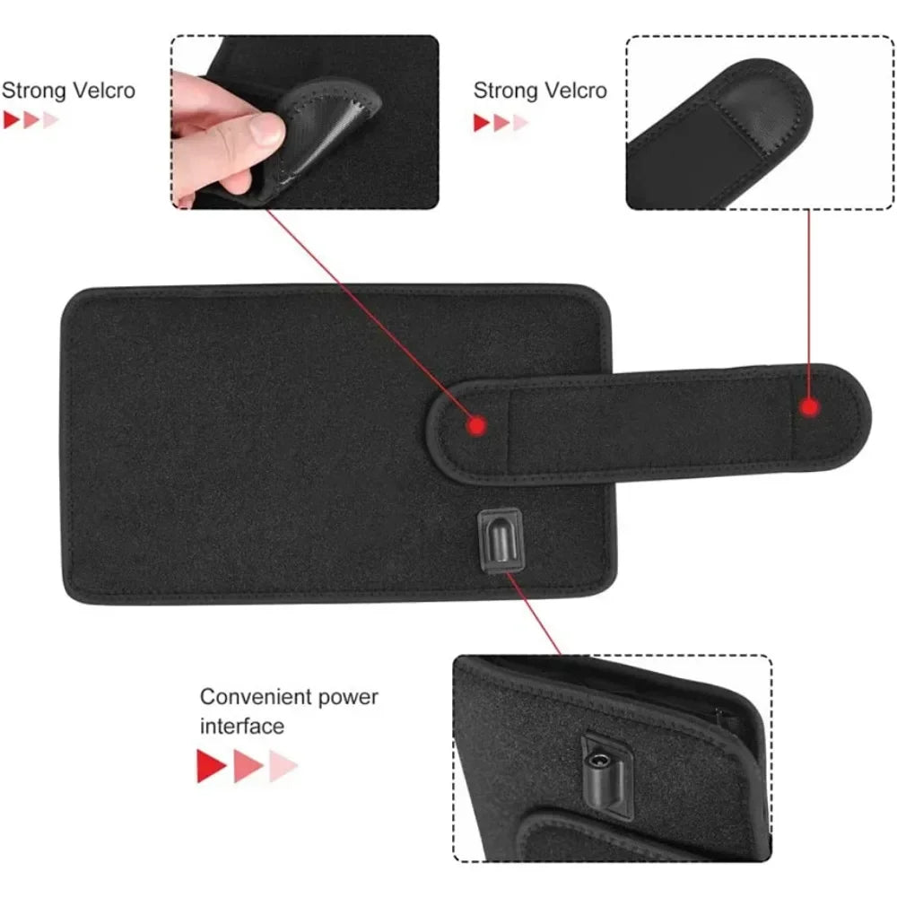 ZONGKUNG Red Light Therapy Wrap 660nm 850nm Infrared LED Pad Red Light Therapy Wrap Qst