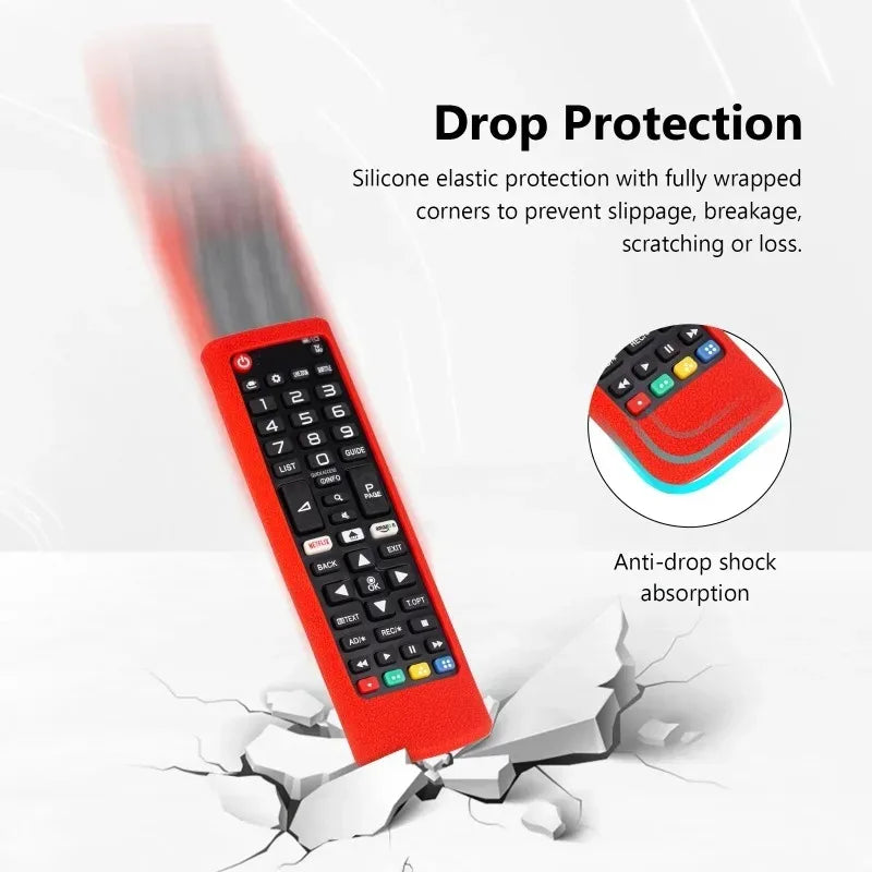 Silicone Cover for LG Remote AKB75675311 AKB75095308 – 7 Colors Remote Control Cover Qme