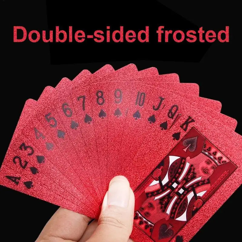 Waterproof Dragon Playing Cards – Red Poker Deck | Pool & Travel Waterproof Playing Cards Qme
