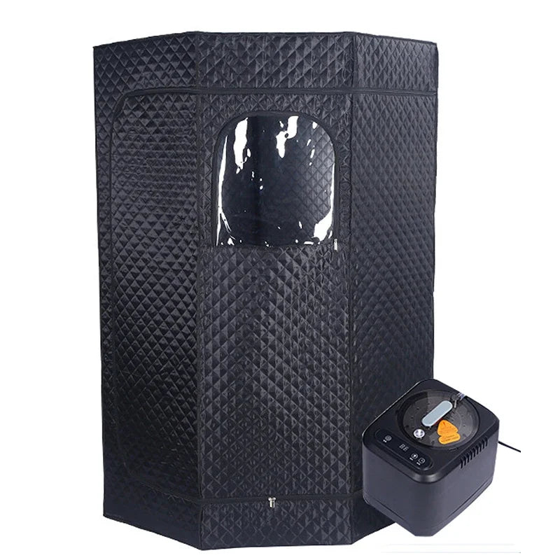 Portable Home Sauna Tent 180cm – Wet Steam Spa & 3L Pot Portable Sauna Tent Qst