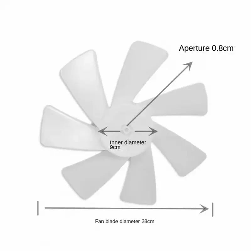 Replacement Fan Blade for Xiaomi Smart Standing Fan – 7-Blade Fan Replacement Blade Qst