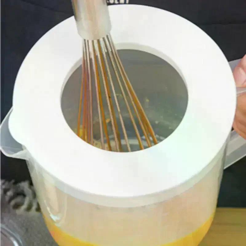 Large Capacity Measuring Cup Mixing Bowl with Lid – 2.5L Measuring Mixing Bowl Qme