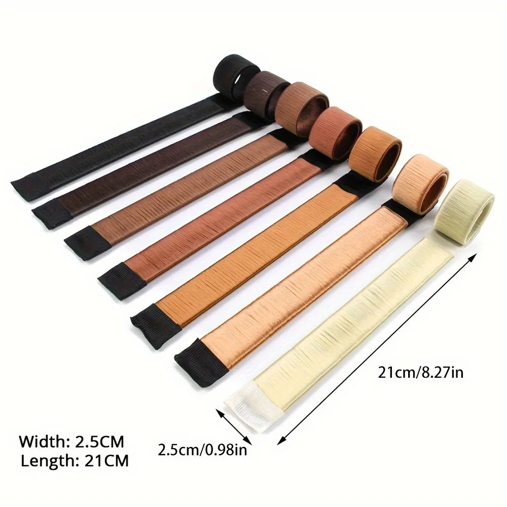 Magic Hair Bun Maker French Twist Snap Ring Styling Tool Hair Bun Maker Qme