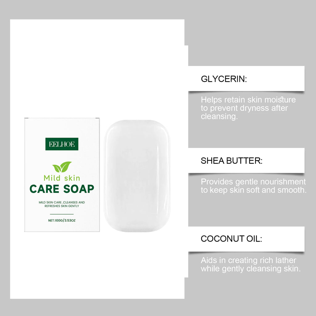 Eelhoe Fragrance-Free Moisturizing Cleansing Bar Soap Cleansing Bar Soap Qst