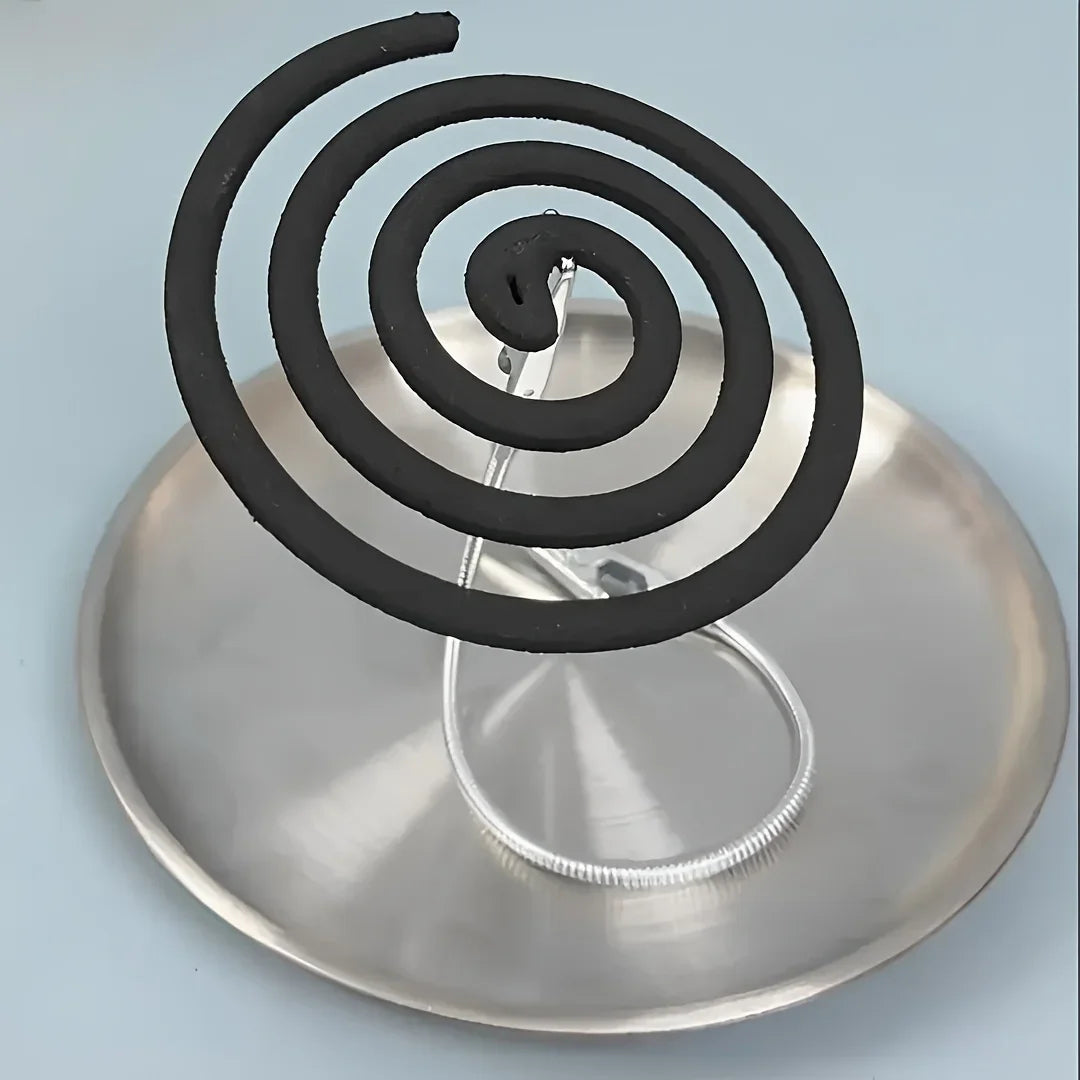 Mosquito Coil Holder Dual Clip Stand – 1/3 Pcs, Flexible Hose Mosquito Coil Holder Qst