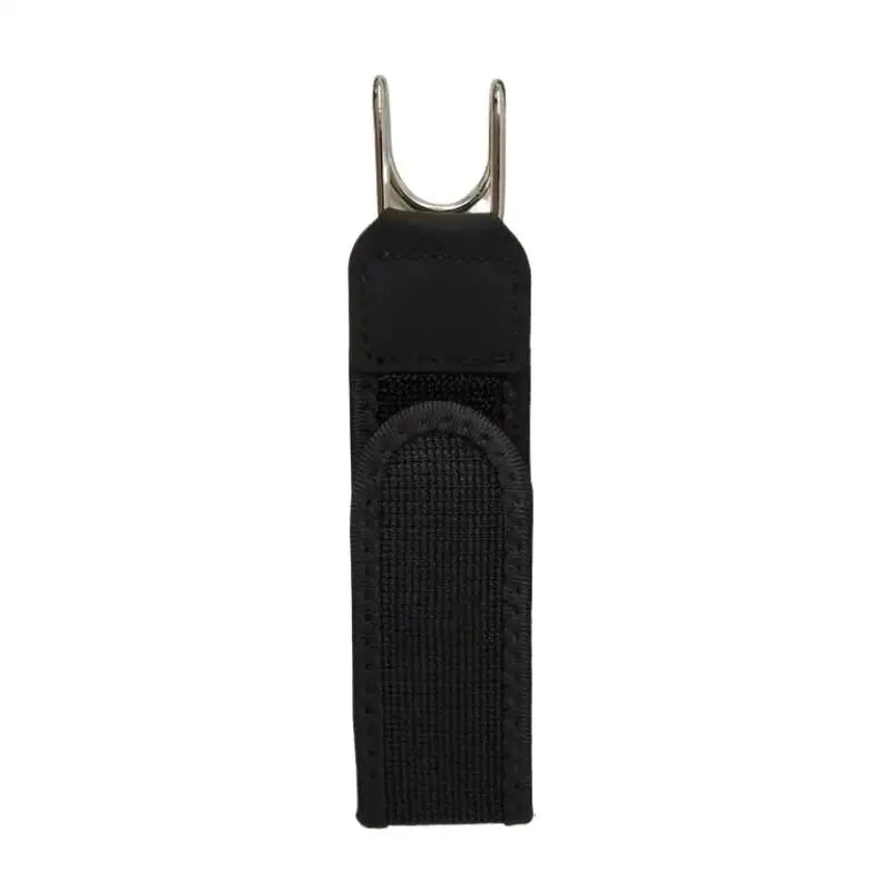 Buckleless Elastic Belt – Adjustable Metal Hook Invisible Fit Elastic Waist Belt Qst Black