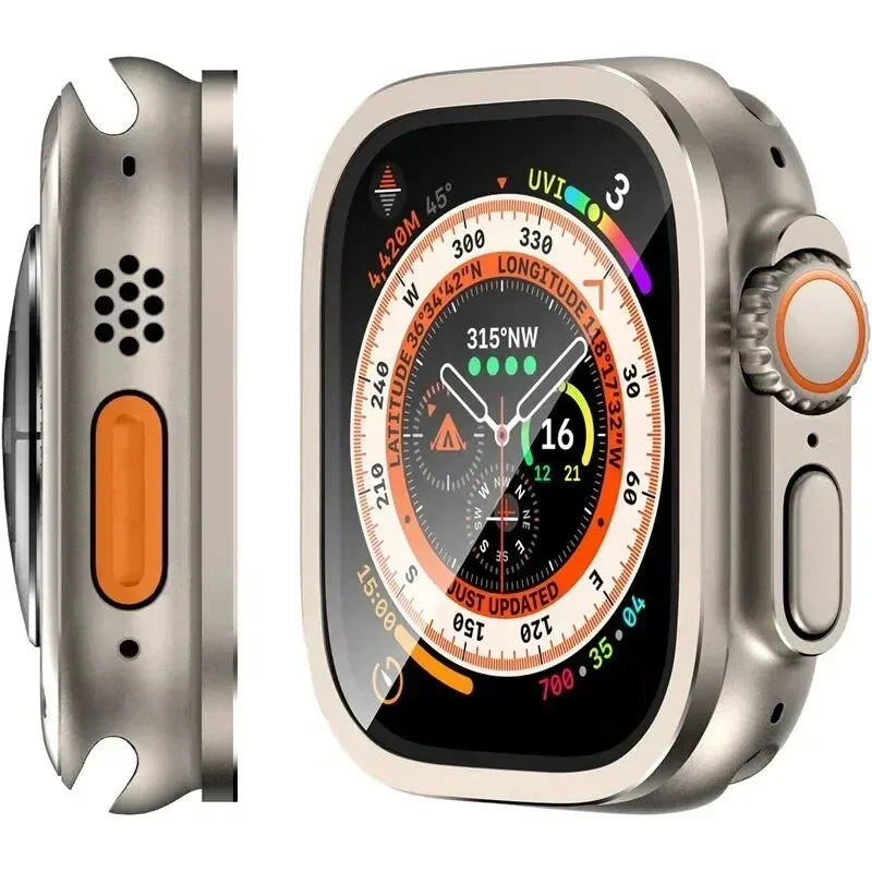 Apple Watch Ultra 49mm Tempered Glass Screen Protector HD Watch Screen Protector Qme