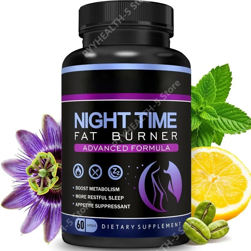 Night Time Wellness Capsules – Sleep & Relaxation, 60 Count Wellness Supplement Qst 60 Count(Pack of 1)