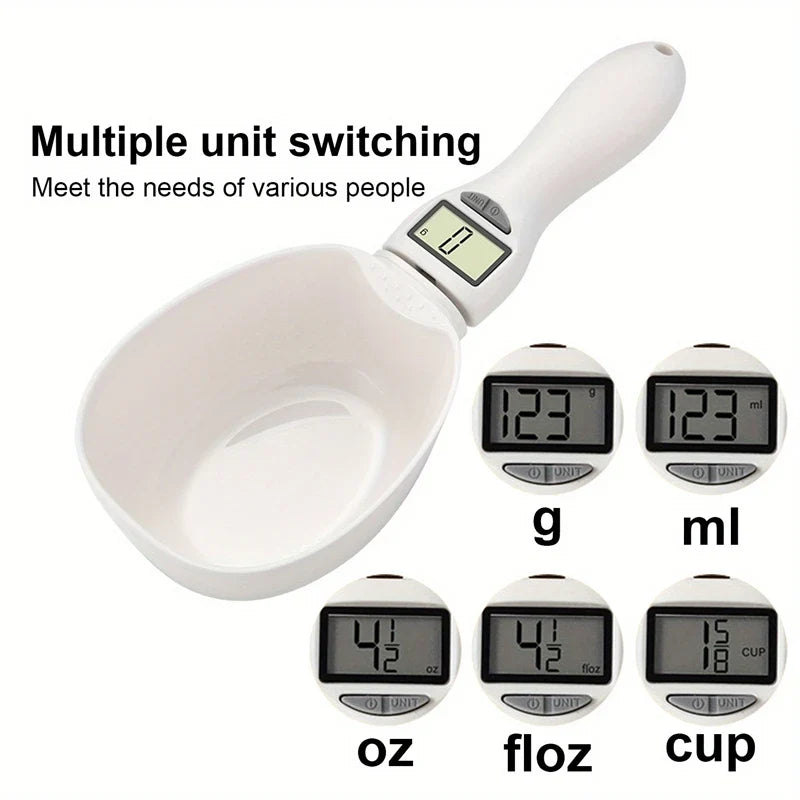 Digital Measuring Spoon Scale – Food, Pet & Flour | 4 Units Digital Spoon Scale Qme