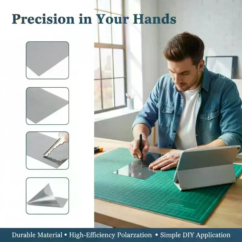 LCD Polarizing Film 0° – Screen Repair Sheet | Watches & LCD LCD Repair Film Qme