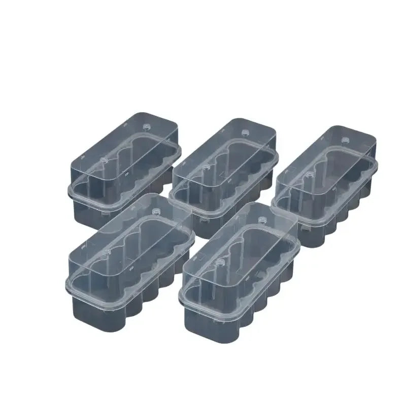 10-Slot Clear Stackable Vial Storage Case | Microtube Box Vial Storage Case Qme