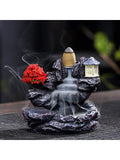 Resin Backflow Incense Burner – Smoke Reflux Home Décor Backflow Incense Burner Qme D