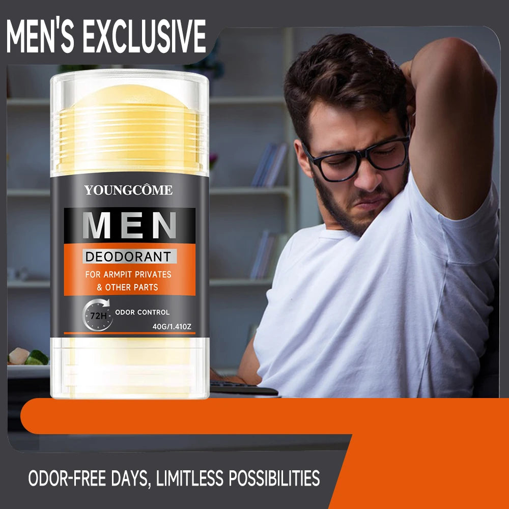 YOUNGCOME Men's Antiperspirant Deodorant Cream – Underarm Care Men's Deodorant Cream Qst