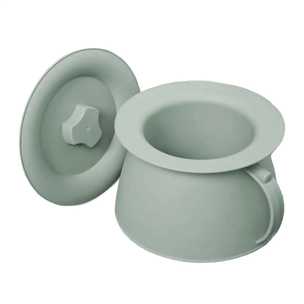 Portable Chamber Pot with Lid & Handle – 1.5L Bedpan Potty Portable Chamber Pot Qme