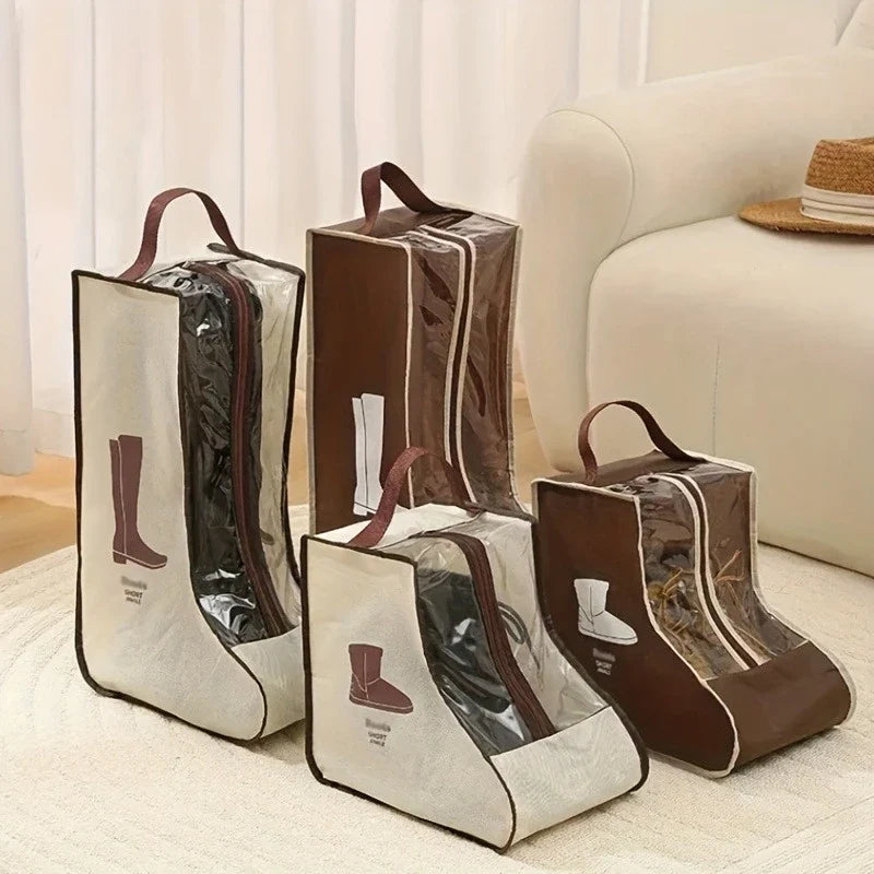Oxford Boot & Shoe Storage Bag with Handle | Travel & Home Shoe Storage Bag Qme