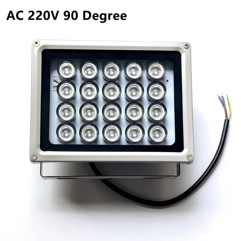220V Outdoor IR LED Fill Light for CCTV Night Vision Cameras IR Camera Fill Light Qme