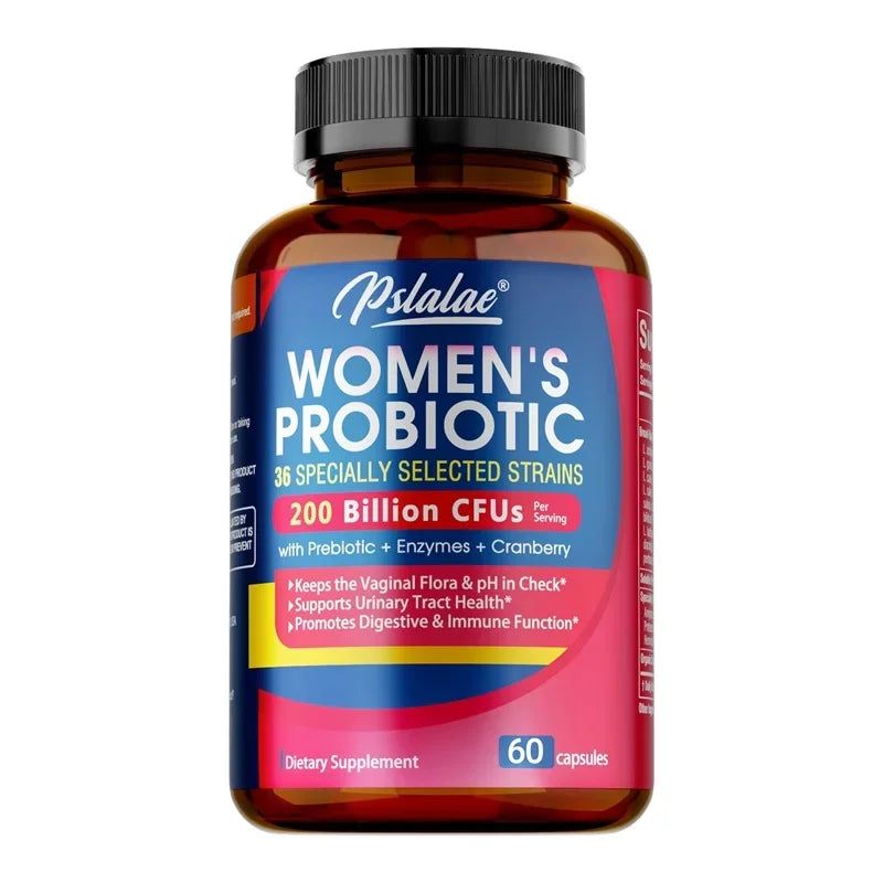 Probiotics for Women – Vaginal, Gut & Urinary Support Women's Probiotic Supplement Qst 60 Capsules