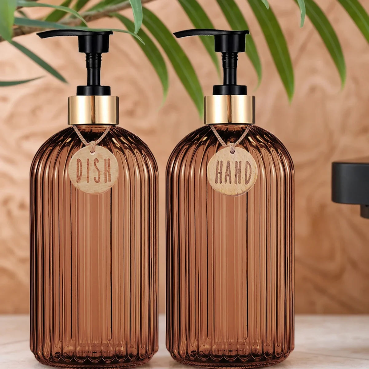 Reusable Dish Soap Dispenser Bottle 500ml – Kitchen & Bath Soap Dispenser Bottle Qme