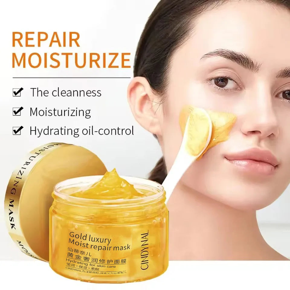 Golden Collagen Face Cream Moisturizing Sleeping Mask 120g Sleeping Face Mask Qme