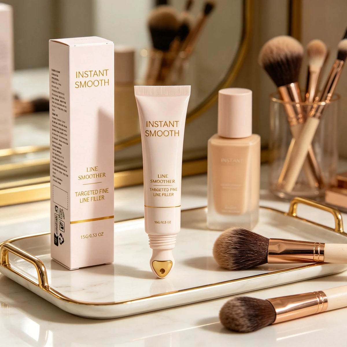 Pore-Blurring Face Primer – Brightening & Smoothing 15g Makeup Primer Qst