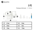 Aquarium Hose Holder Pipe Clamp Filter Inlet Outlet 2pcs Aquarium Hose Clamp Qme S 2PCS