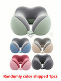 Portable Memory Foam Travel Neck Pillow – Slow Rebound Travel Neck Pillow Qme Random 1pcs
