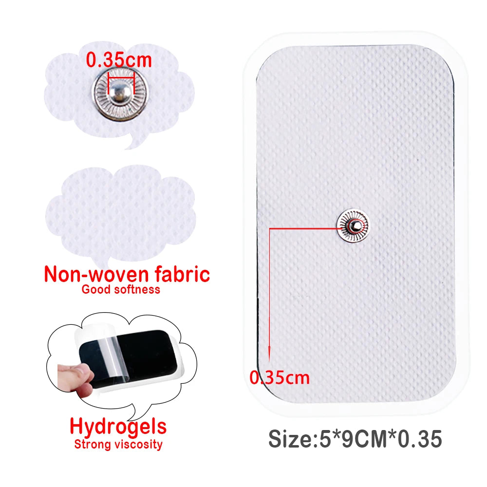 Reusable TENS EMS Electrode Gel Pads – 50 or 100 Pack Electrode Gel Pads Qst