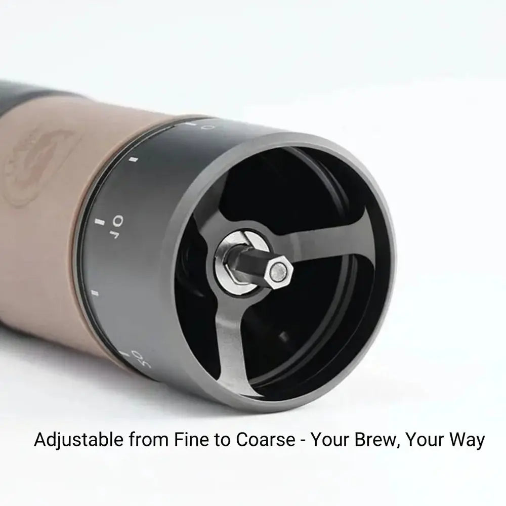 RECAFIMIL Manual Burr Coffee Grinder – CNC Stainless 30g Manual Burr Grinder Qst
