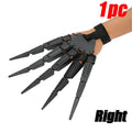 Halloween Articulated Skeleton Fingers Cosplay Hand Prop Costume Prop Qme Right 14x19.2cm