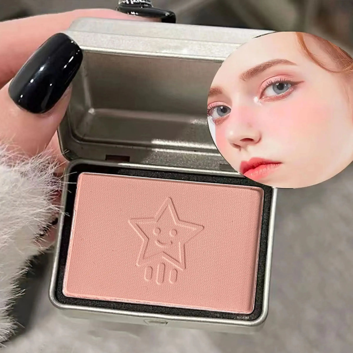 Iron Box Monochrome Blush Compact – 4 Shades | Qme Beauty Blush Compact Qme 02