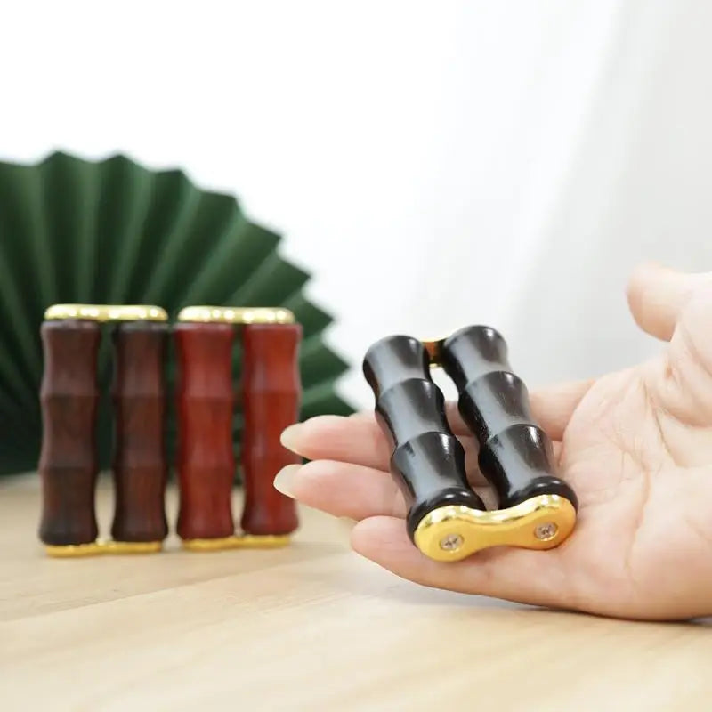 Wood Roller Finger Massager – Sandalwood & Chicken Wing Finger Massage Roller Qst