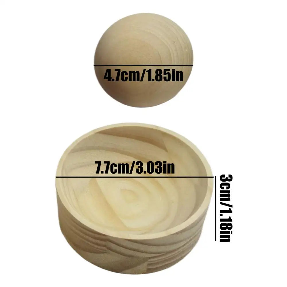 Wooden Dumpling Skin Press & Dough Wrapper Mold Tool Dough Press Mold Qme as shown