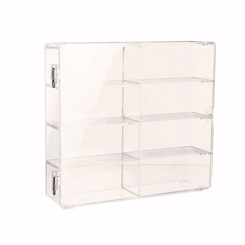 Kids Acrylic Diecast Car Storage Box – 1:64 Toy Organizer Diecast Car Storage Box Qme