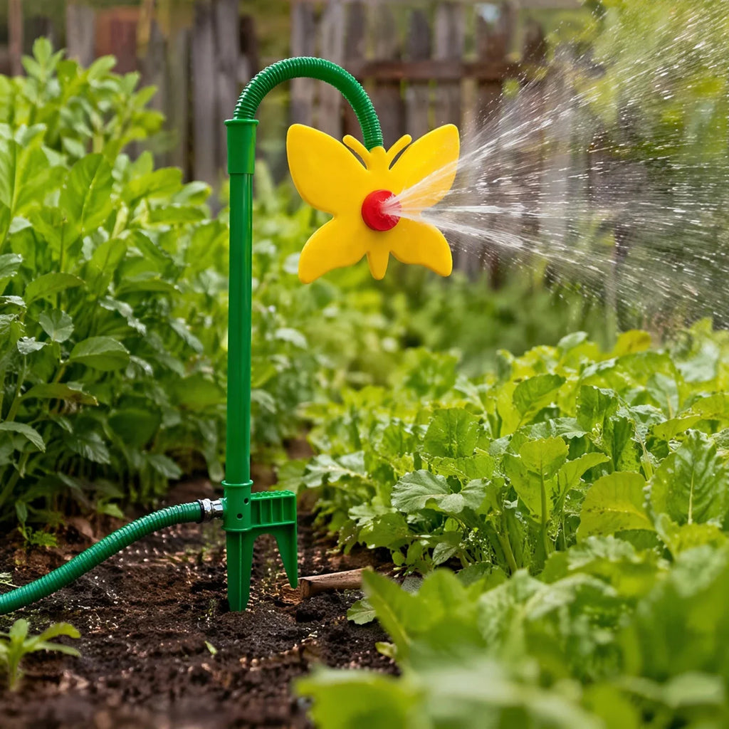 Butterfly 360° Rotating Lawn Sprinkler | Fun Garden Irrigation Lawn Sprinkler Qme