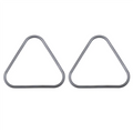 Karcher K2 K3 K4 K5 Water Pump Triangle Seal Gasket Set Pressure Washer Seal Qst Silver 2PCS NONE