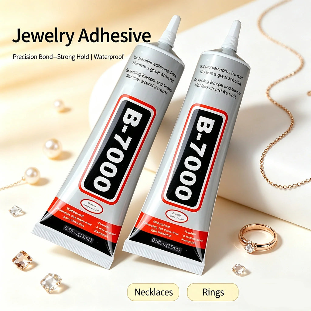 B7000 Clear Precision Tip Craft Glue – Rhinestone Nail Fabric Craft Adhesive Glue Qme
