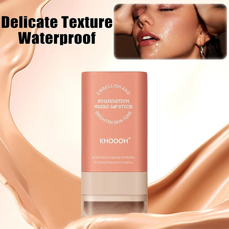 Qme 5-Color Matte Concealer Cream Stick – Waterproof Concealer Cream Stick Qme