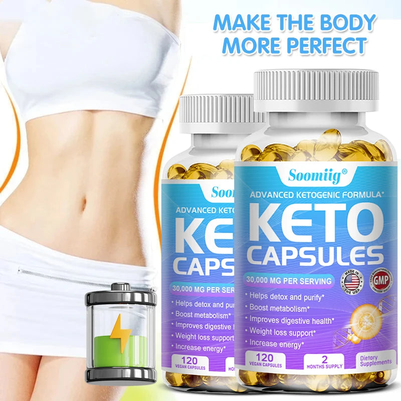 SOOMIIG Keto Capsules – Apple Cider Vinegar Weight Management Keto Supplement Qst