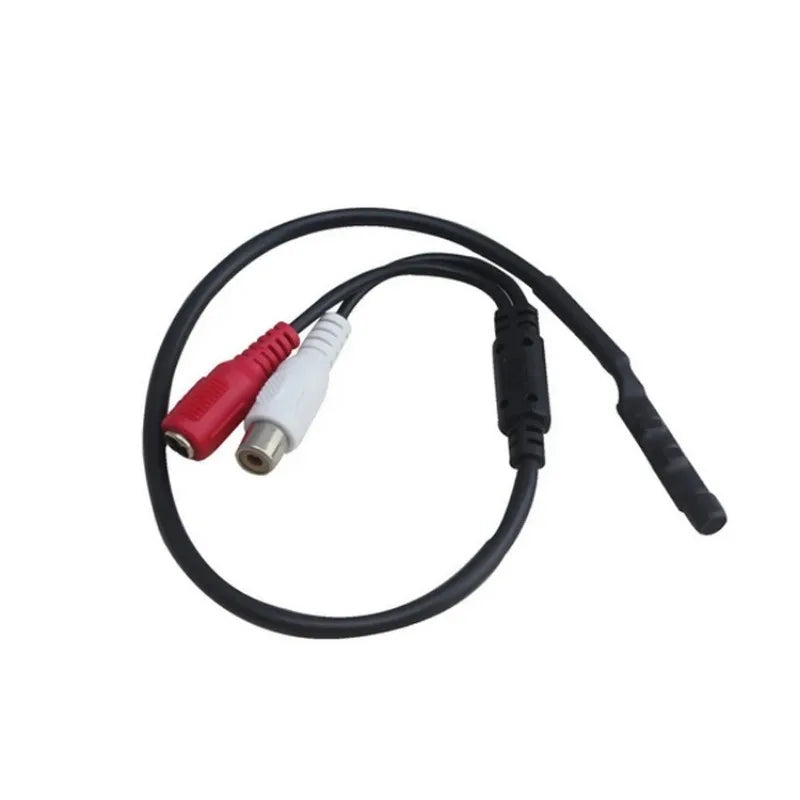 Mini CCTV Audio Pickup Microphone DC12V – High Sensitivity 5-Pack Surveillance Microphone Qme
