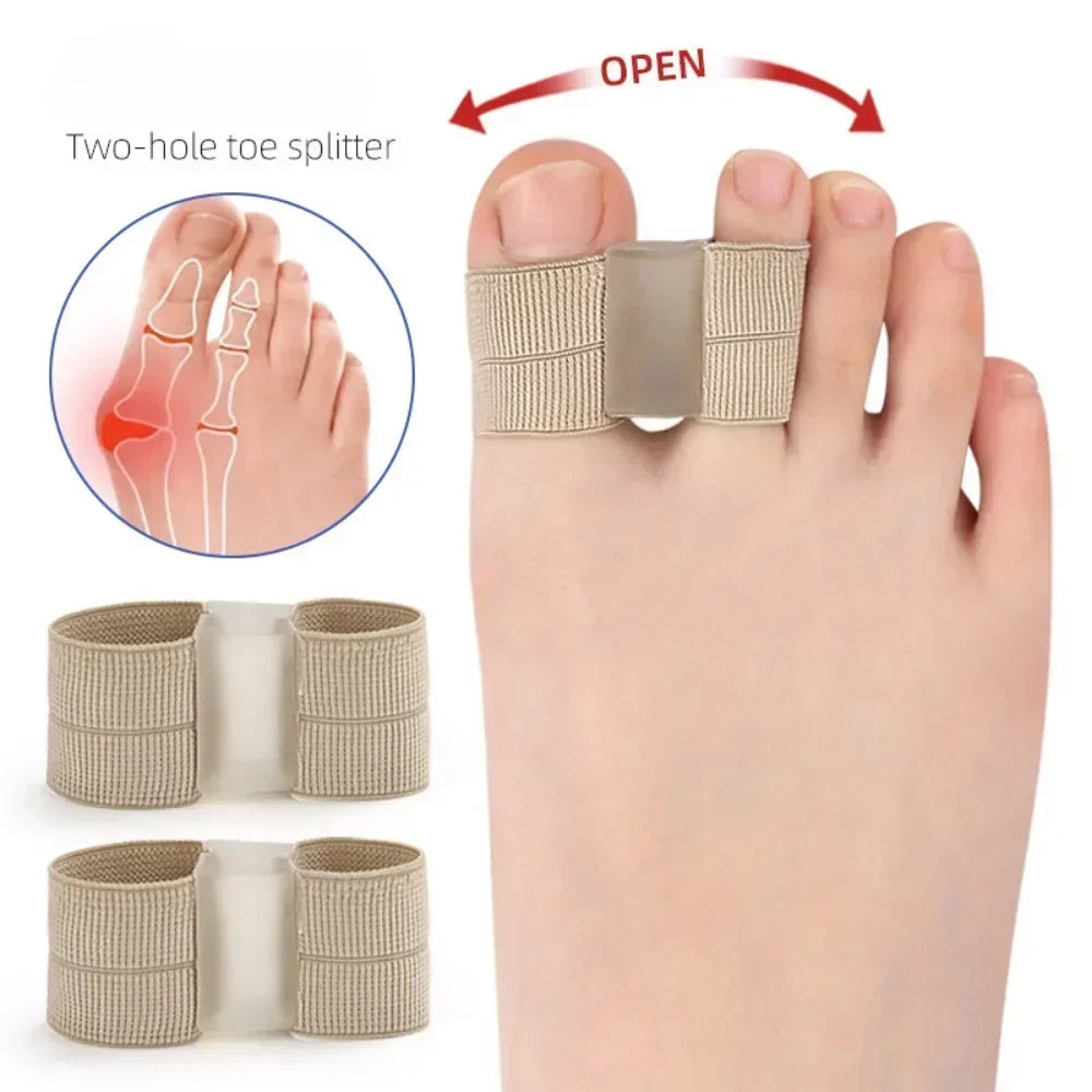 Toe Separator Bunion Corrector Orthotic – Soft Cotton Toe Separator Orthotic Qme