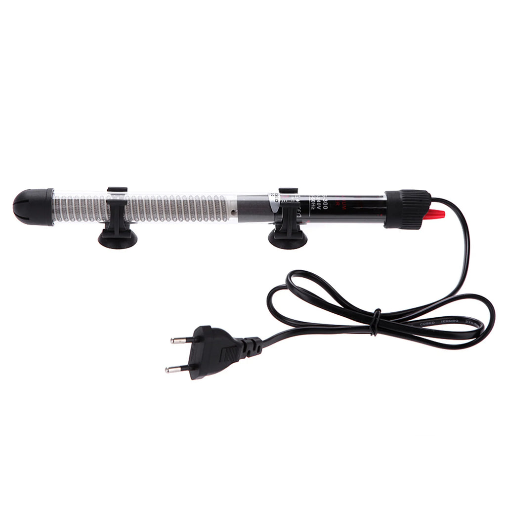 Submersible Aquarium Heater Rod 50W/300W – Fish Tank Temp Control Aquarium Heater Qst EU 300w