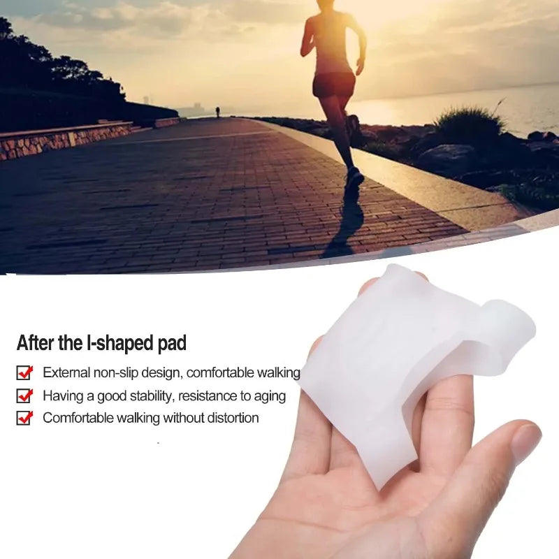 Silicone O-Type Arch Support Insoles – Non-Slip Foot Pads Arch Support Insoles Qme