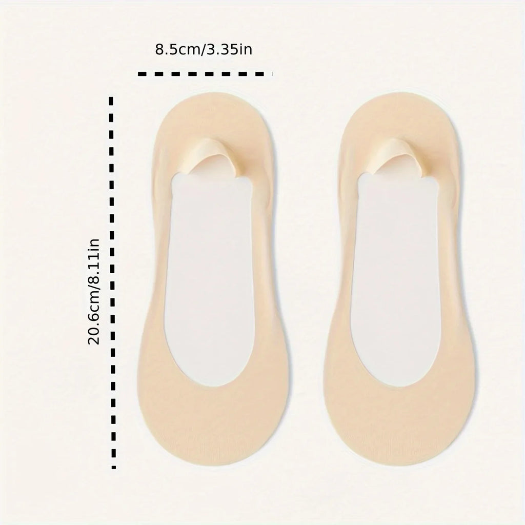 3D Anti-Slip Low Boat Socks – Soft Memory Foam Summer Socks Women's Boat Socks Qme